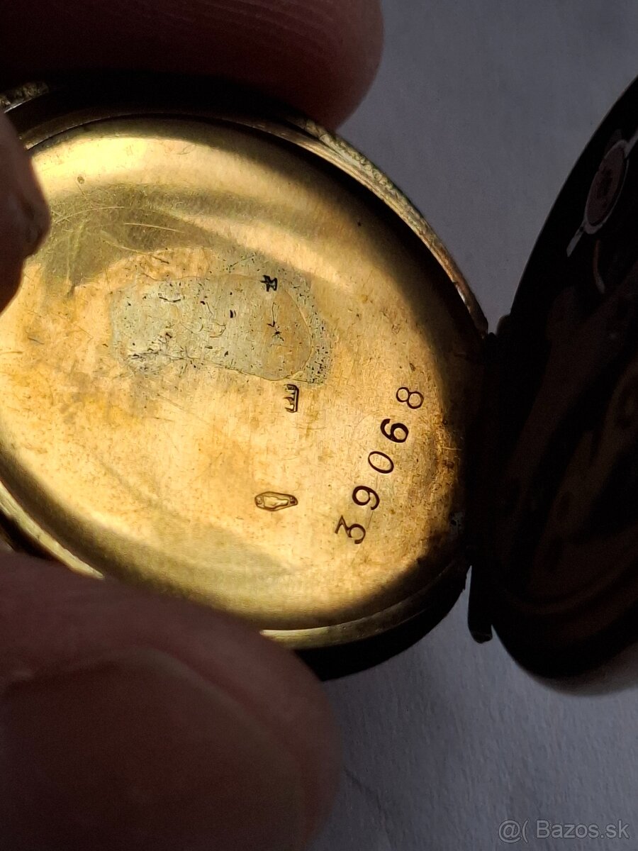 Vreckové hodinky 2 strieborné - 18