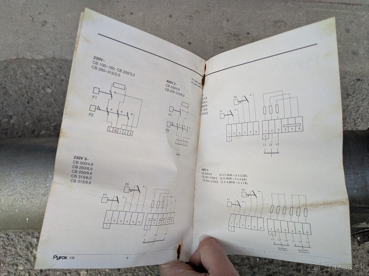 Elektrický kruhový ohrievač vzduchu Pyrox CB 160/1,2 230V - 18