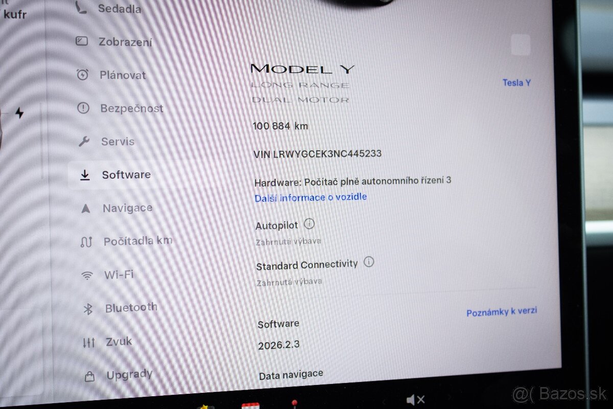 Tesla Y LR, Ryzen, R20, SOH 92%, nelakované, DPH - 18