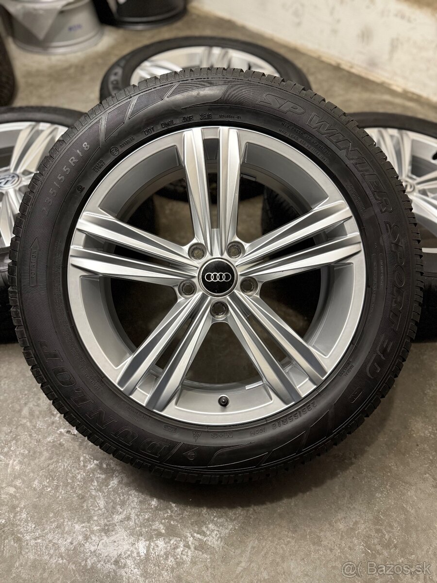 Zimná sada 5x112 R18 , 235/55/18 VW Tiguan Kodiaq VW Sebring - 18