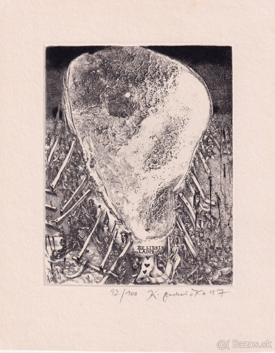 predam exlibris grafiky Karol Ondreička - 18