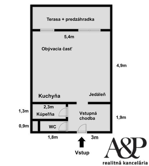 1 IZB. BYT V NOVOSTAVBE S PREDZÁHRADKOU A PARKOVNÝM MIESTOM, - 18