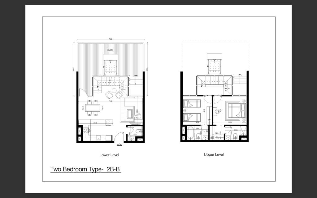3izbový byt v AL RAHA Lofts 2 - Abu Dhabi (Type 2B-B) - 18