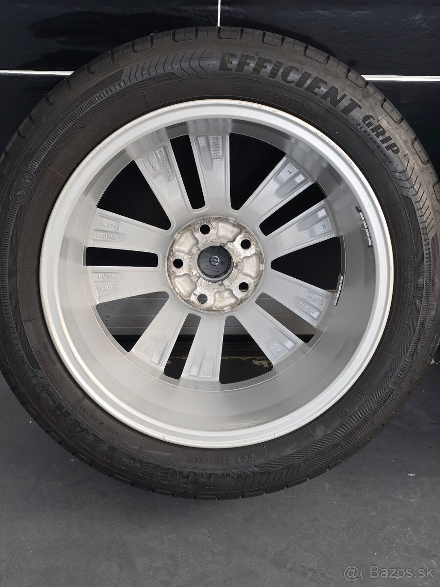 Letná sada 5x112 205/55 R17 Goodyear EfficientGrip DOT2722 - 18