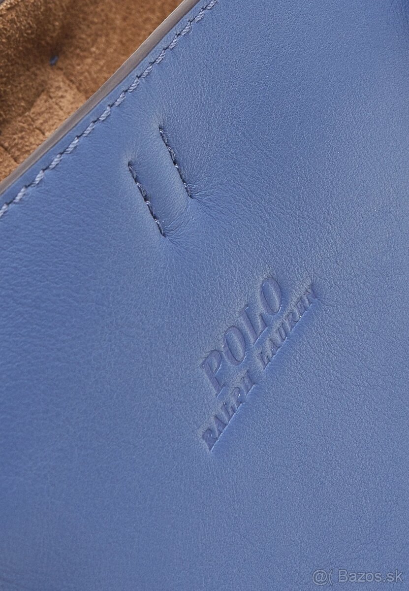 modrá kabelka polo ralph lauren - 18