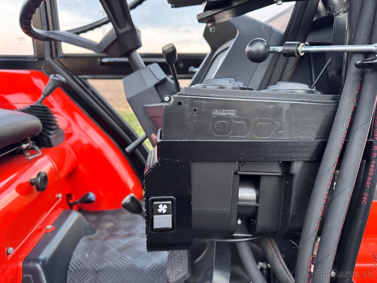 KUBOTA GL23 vyhřívaná kabina • radlice + sypa - 18