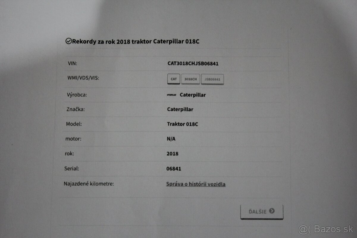 minibager CAT 301.8c 1,8t - 18