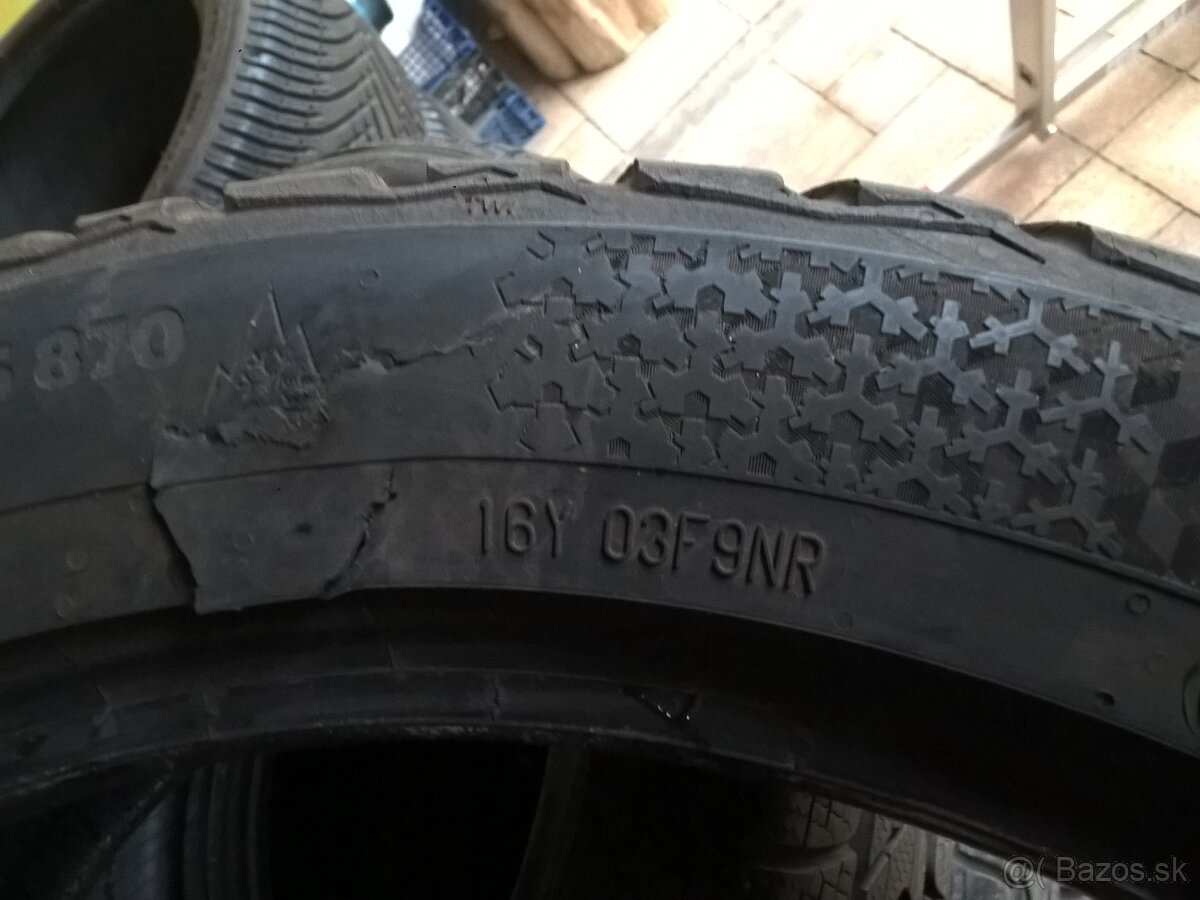 ZIMNÉ 225/45 R17 NOKIAN a MATADOR cca 7 mm UŽ OD 39,99 €/kus - 18