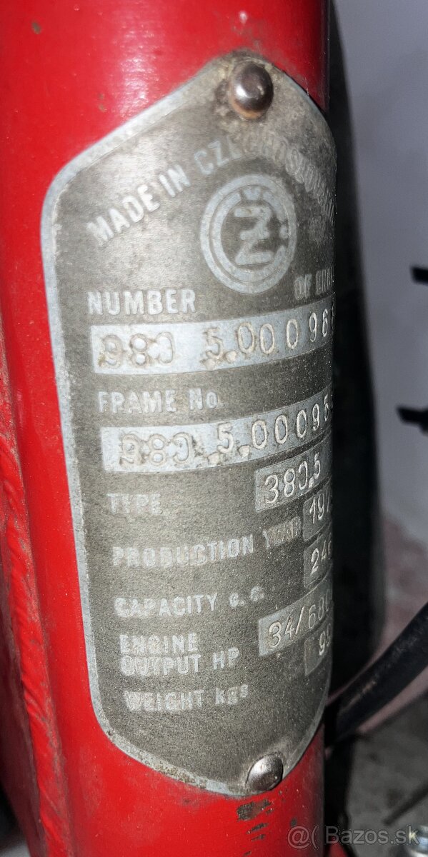 ČZ 250 typ 980 r.v. 1975 - typ 980 - 18