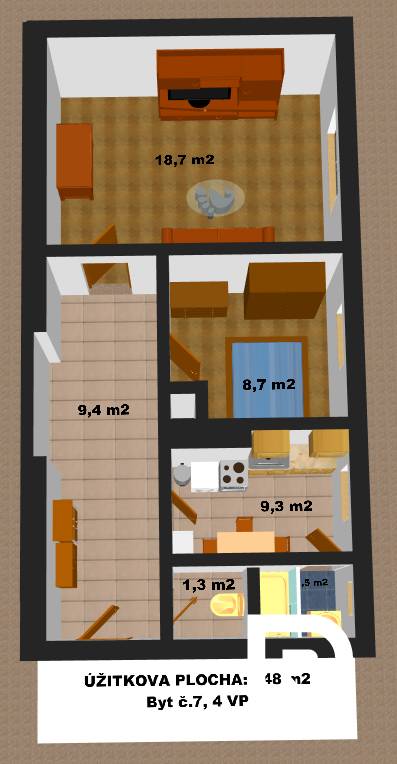 RADO | Dvojizbový byt v meste Holíč - 18