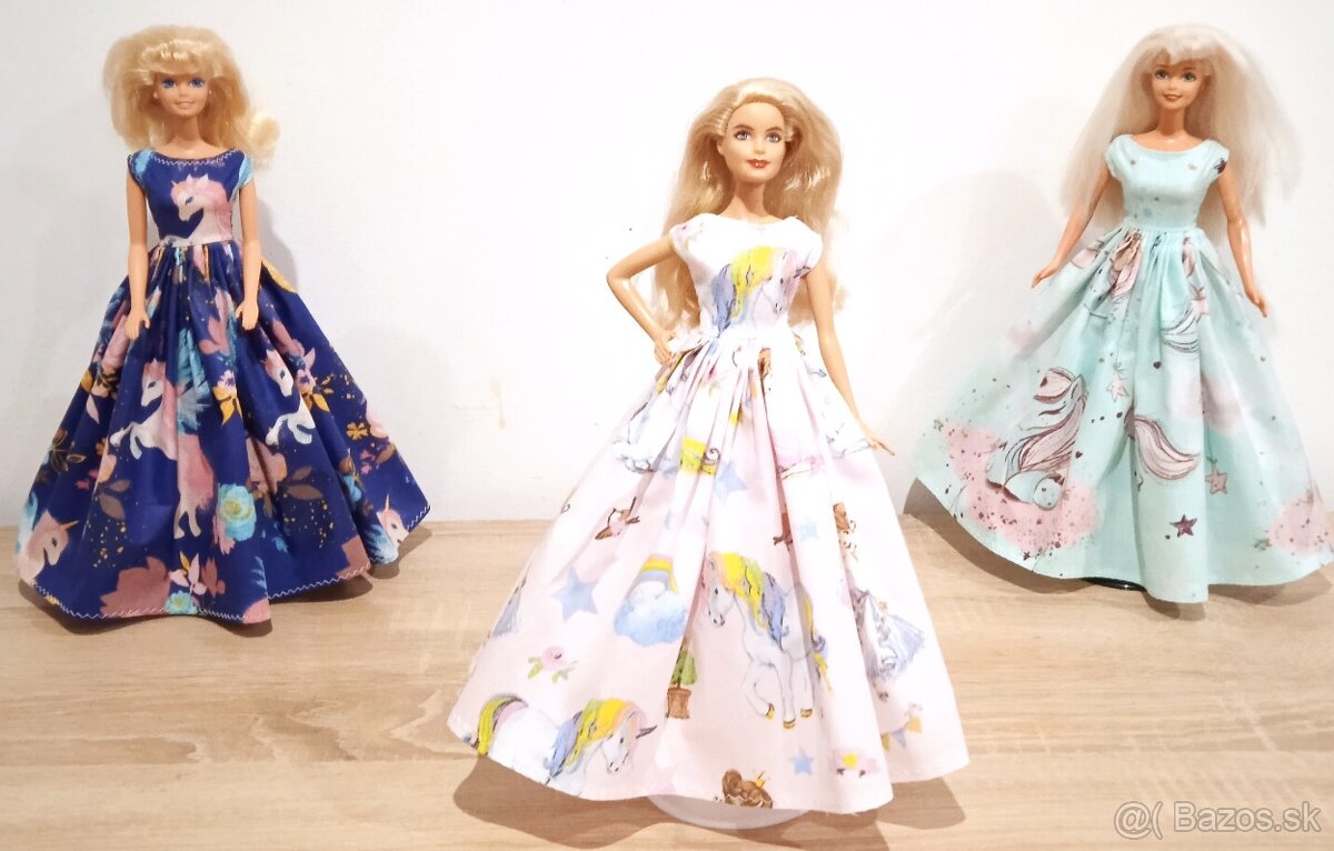 Barbie-dlhe šaty pre Barbie - 18