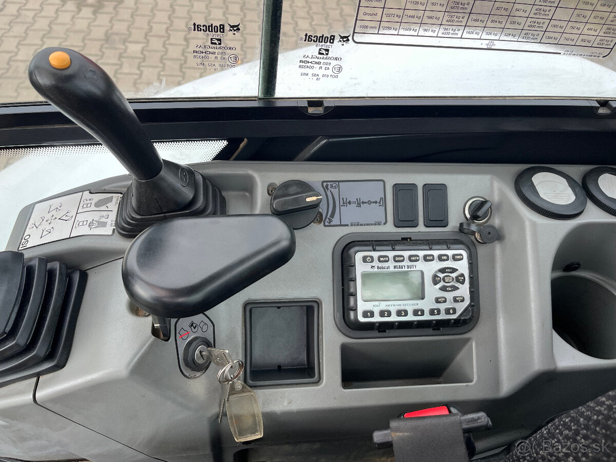 Minibager minirypadlo Bobcat E35z, Powertilt Kubota CAT - 18