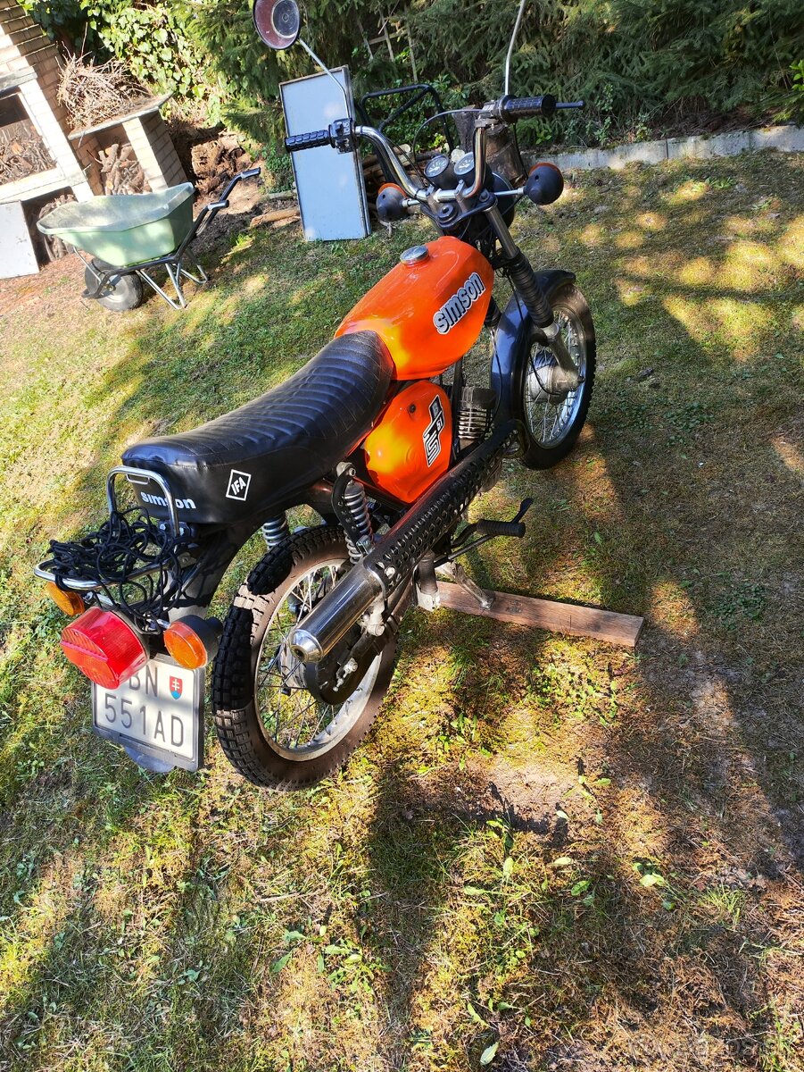Predám Simson Enduro TP v depozite - 18