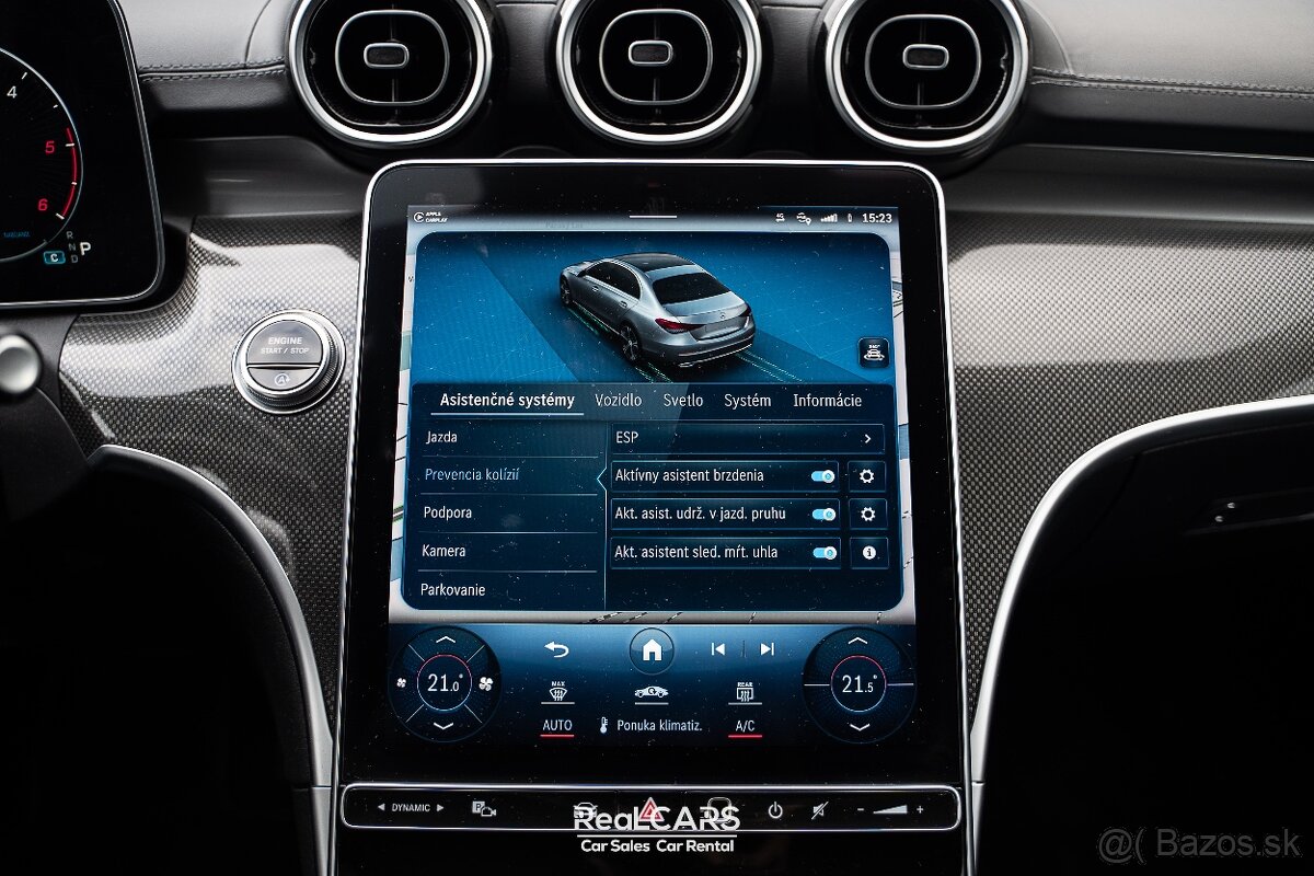 Mercedes C220D 147kW 2021 Na prenájom - 18