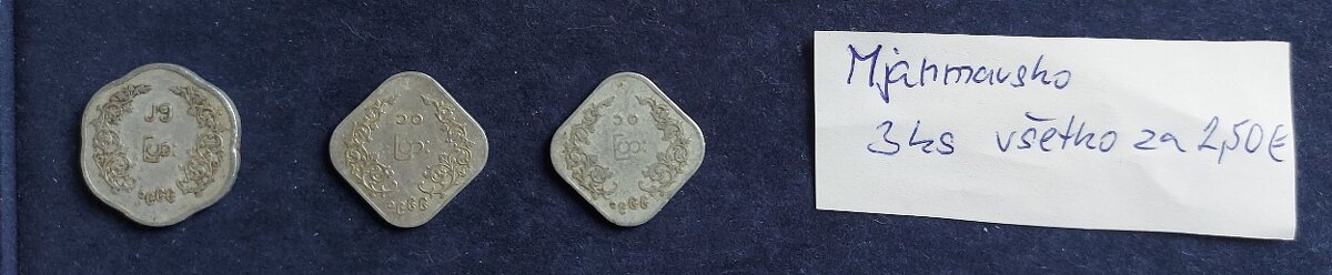 Zbierka mincí - Rôzne svet mince, Arabský pol. Afrika, Ázia - 18