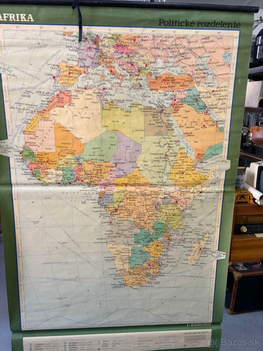 Staré školské mapy - 18