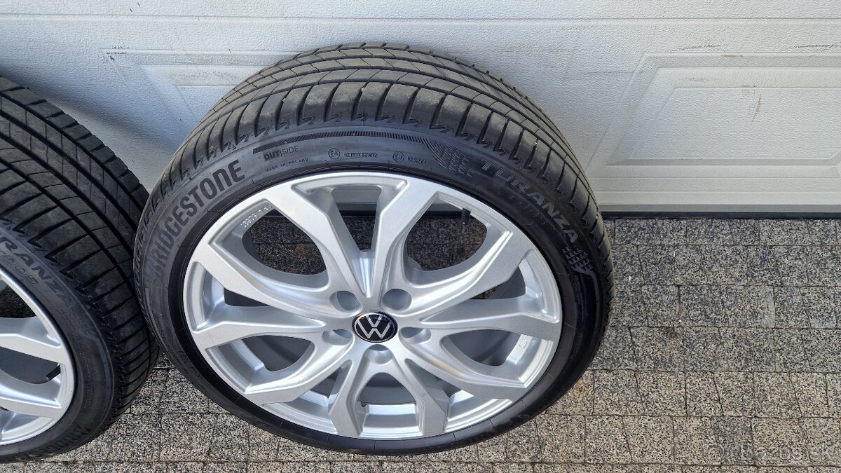 245/45 R19 alu disky VW. Audi 5x112, 8,5Jx19 ET 28, - 18