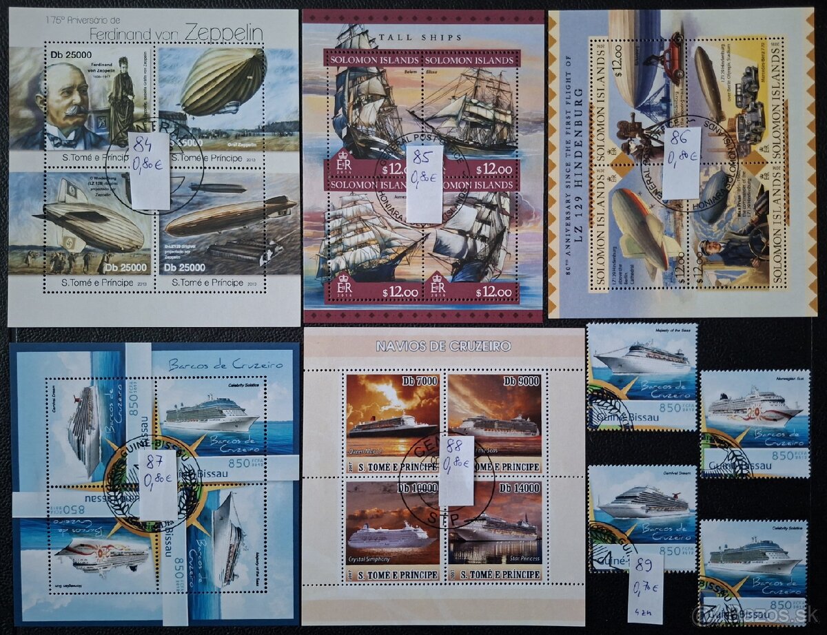 Postove znamky 4 (98poloziek) - 18