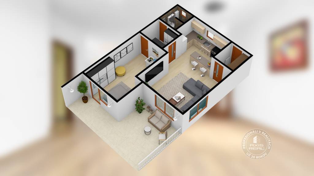 AXIS REAL | 2-izb. byt v RD, TERASA, BA IV Dúbravka, Tavarik - 18