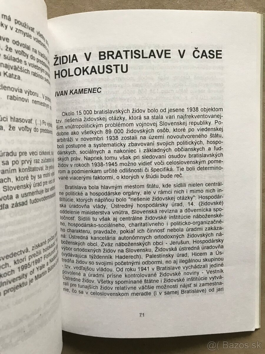 Medvecká, Politické Slovensko, Idea Československého státu, - 18