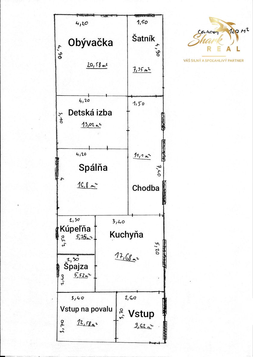 Nová cena Rodinný dom neďaleko Zlatých Moraviec - 18