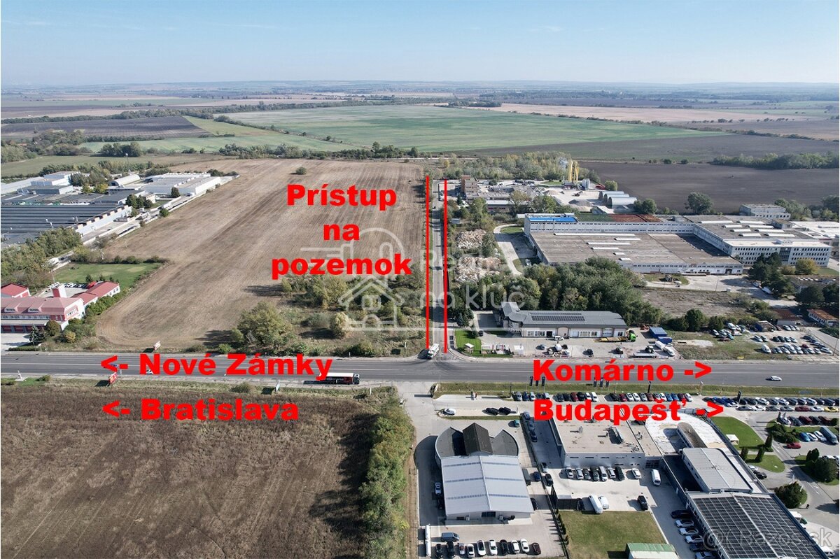 Na predaj stavebný pozemok v priemyselnej zóne v NZ - 18