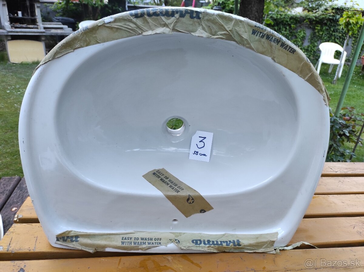 Umývadlá -Nové-NEPOUŽTÉ- NOVÁ CENA - 18