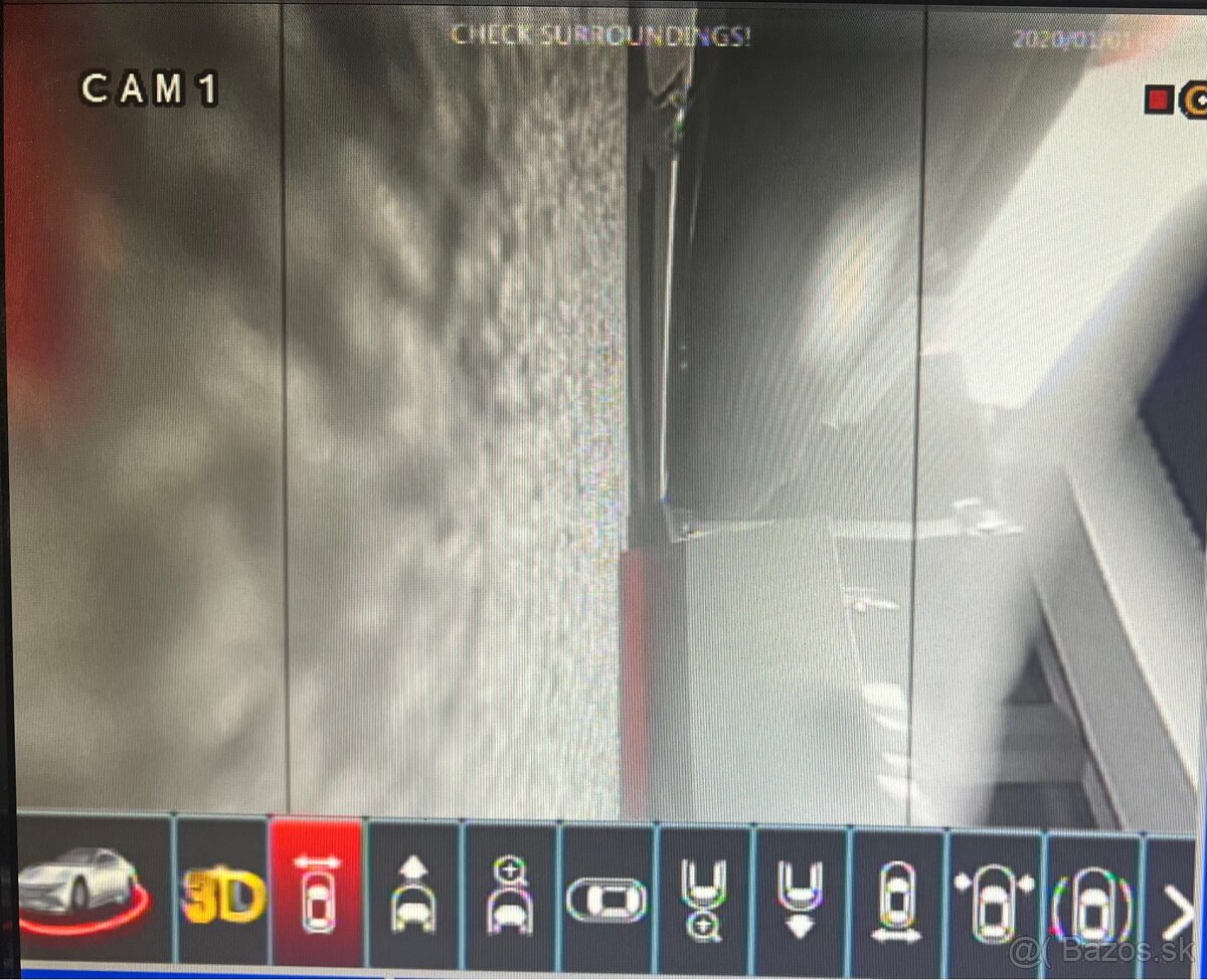 Panoramatický kamerový systém do auta - 360° s nahrávaním - 18