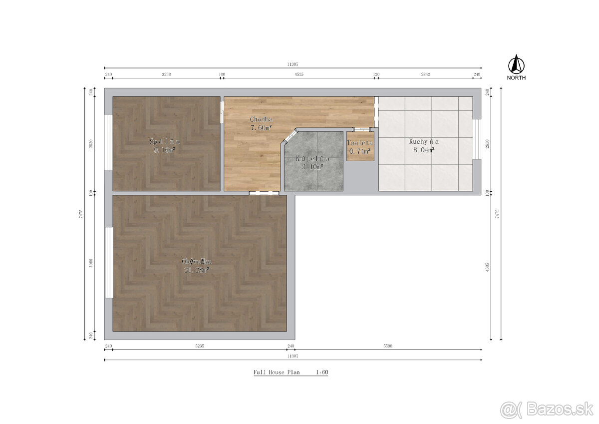 Na predaj 2-izbový byt v žiadanej lokalite Dubnica n/V - 18