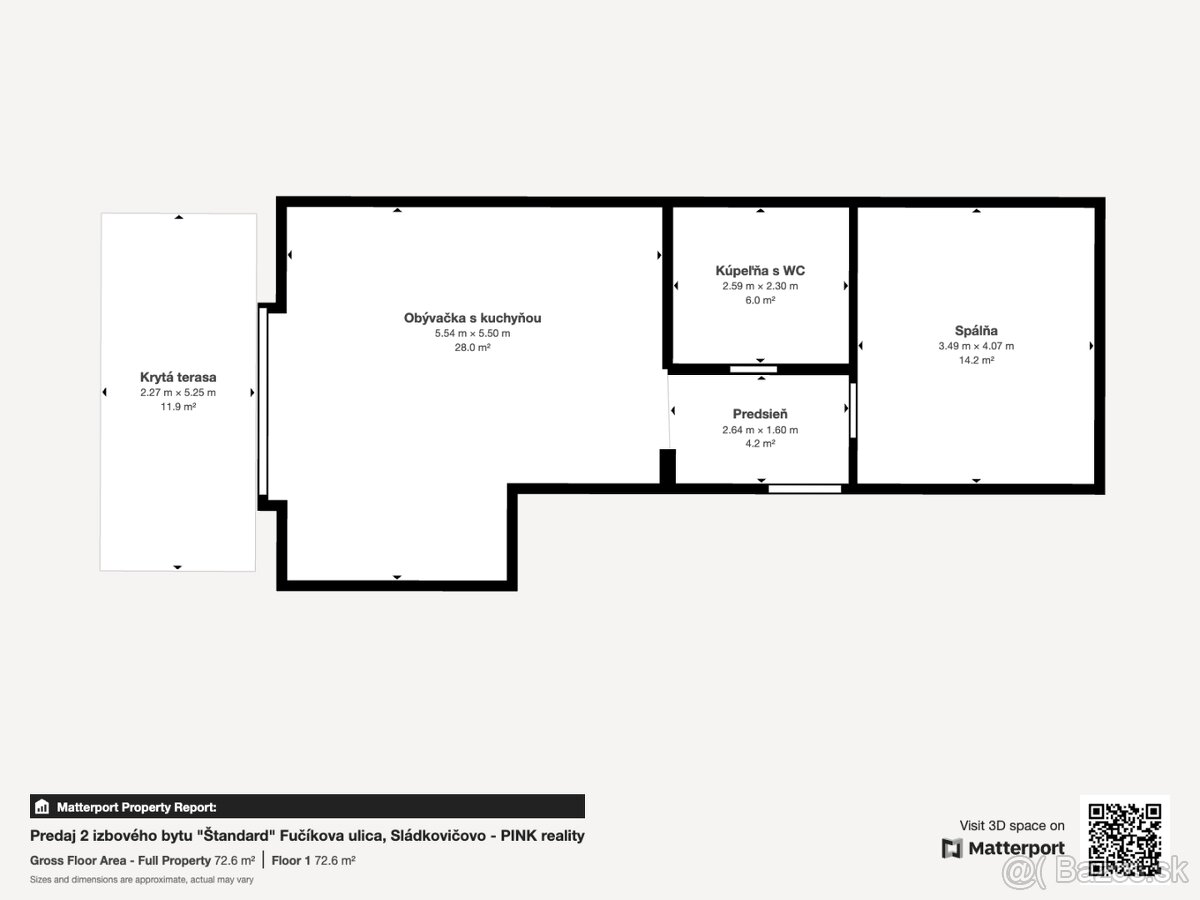 PINK Reality - NOVOSTAVBA 2 - izbový byt s krytou terasou a - 18