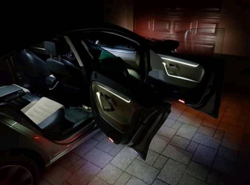 VAROVNE LED OSVETLENIE DO DVERI - 18