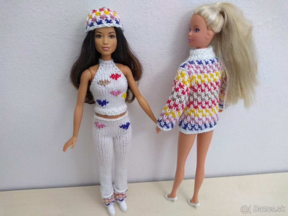 katáby šaty klobúky čiapky pre bábiky barbie ken stacie skip - 18