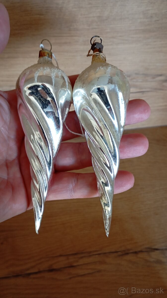 staré vianočné ozdoby, komplet 49e - 18