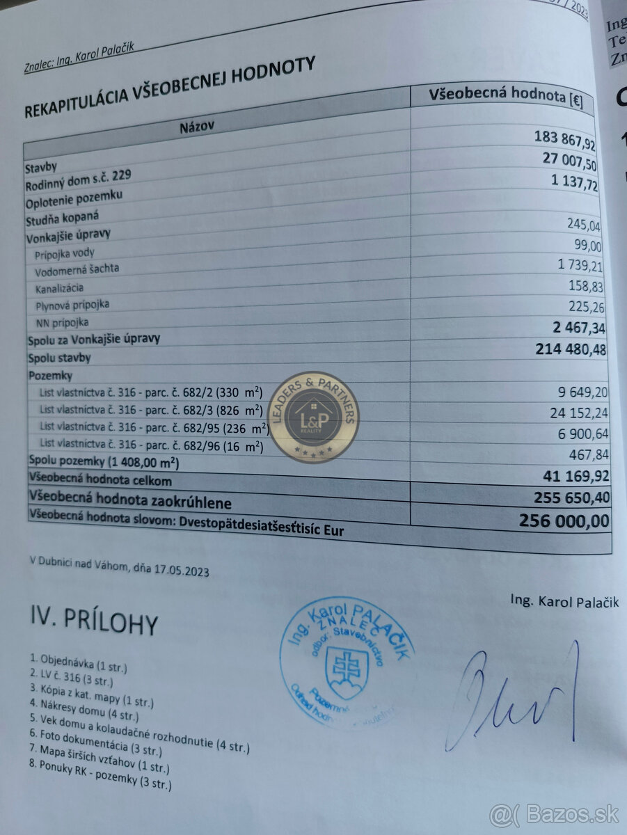 Rodinný dom vo Veľkých Ripňanoch 6.izieb -1408m2 pozemok. - 18