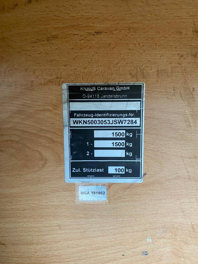 Knaus Sudwind Obytný príves 500TKM - 18