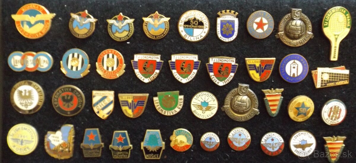 odznaky - šport, armáda, auto moto, spolky a iné - 18