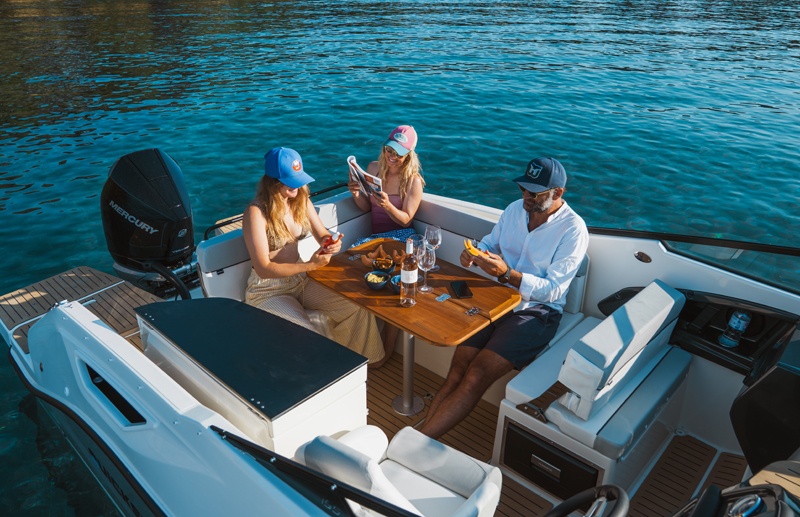 QUICKSILVER Activ 755 CRUISER EXCLUSIVE DELUXE LINE + MERCUR - 18