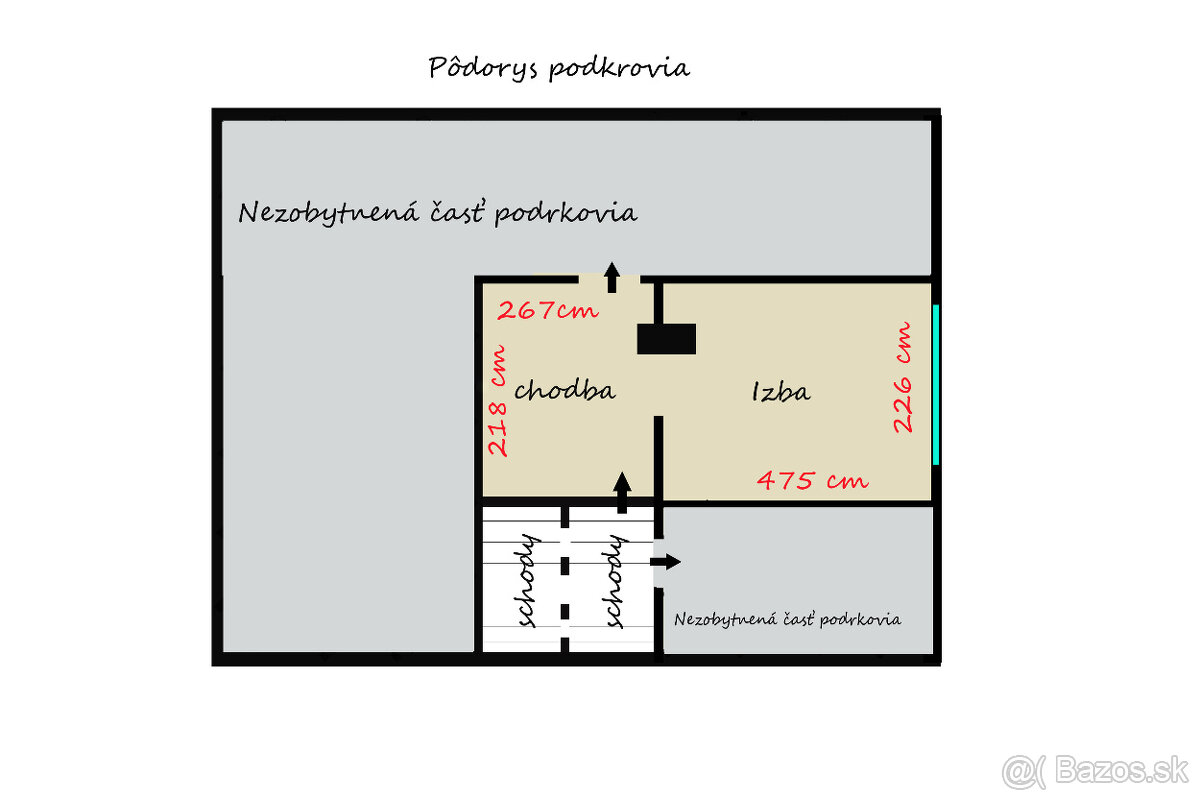 DOHODA / MUROVANÝ RODINNÝ DOM / BRUSNO / POZEMOK 808 m2 - 18