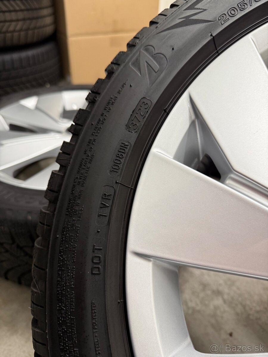 Zimná sada 5x112 R17 , 205/50/17 Golf Octavia A3 Passat - 18