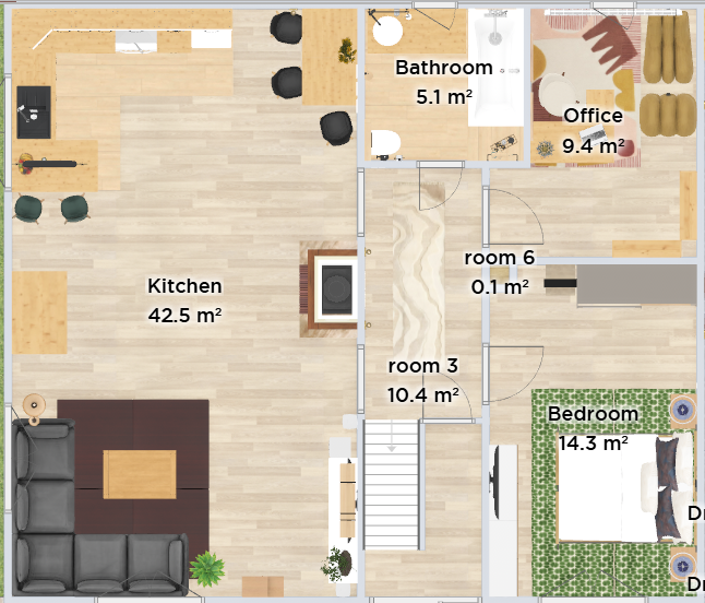 Zrekonštruovaný 4-izbový rodinný dom s garážou GALOVANY - 18