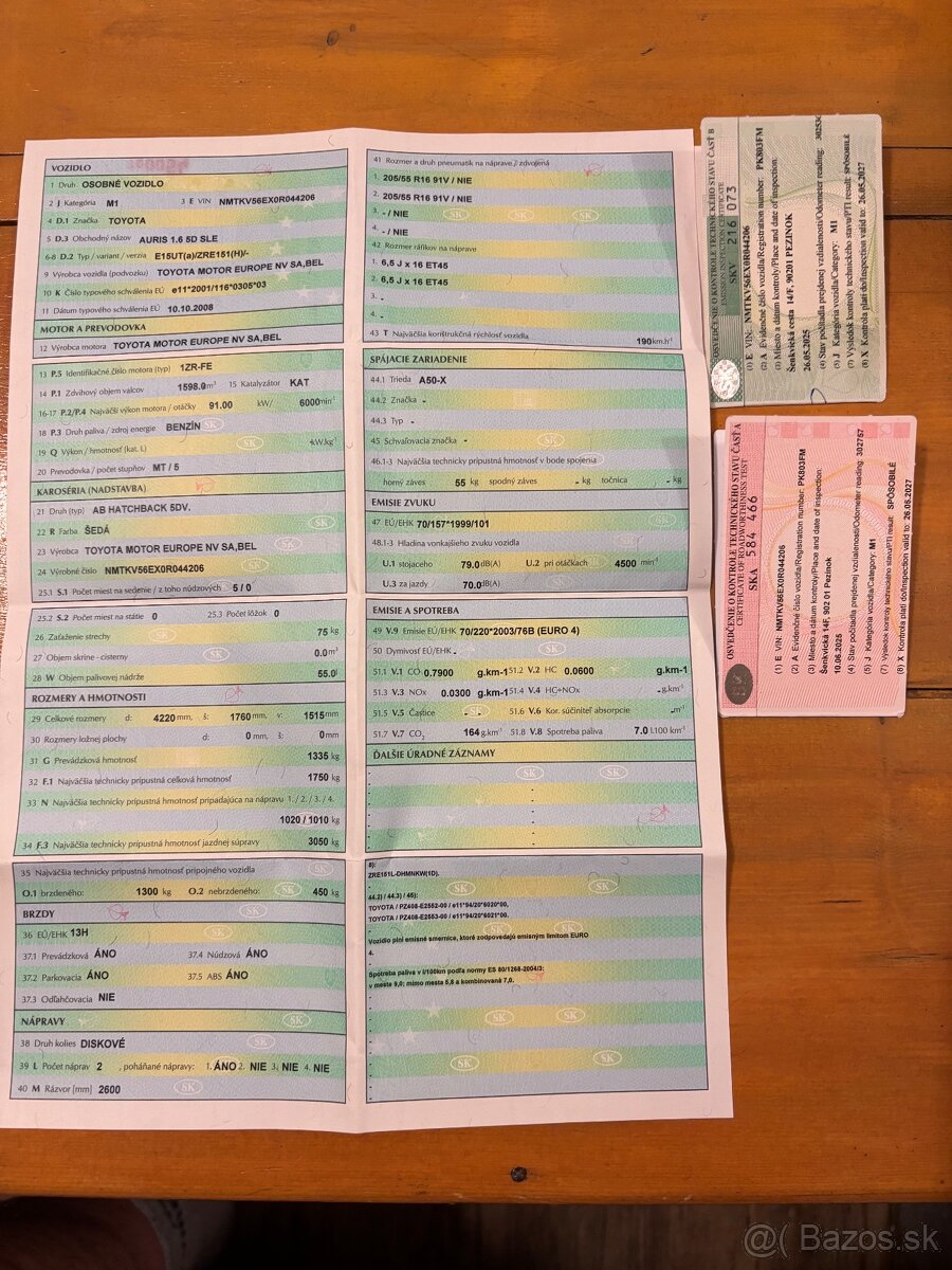 Toyota Auris 1.6 benzín 91kw - 18