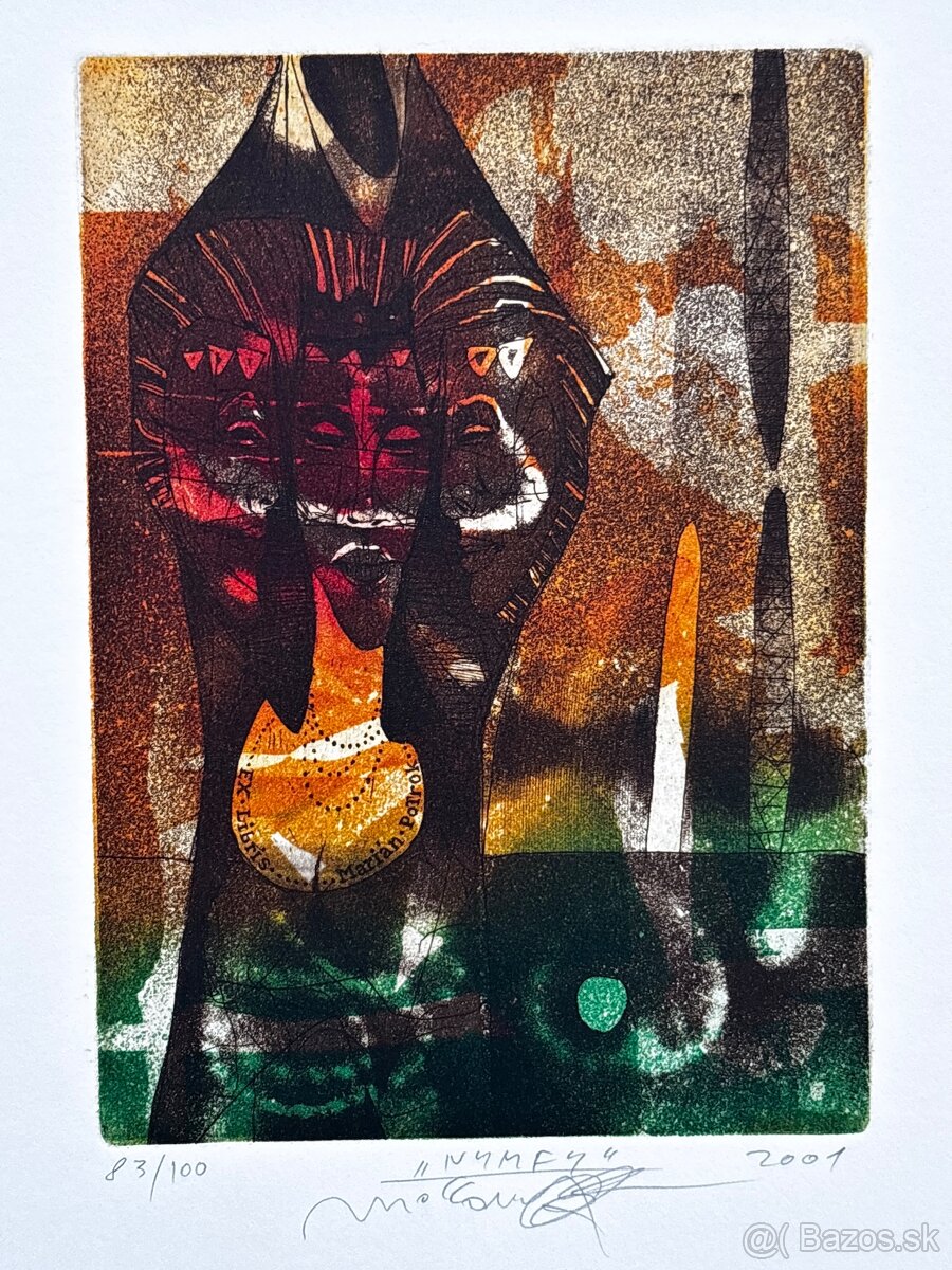 Marian Komáček - kolekcia exlbirisov - 18