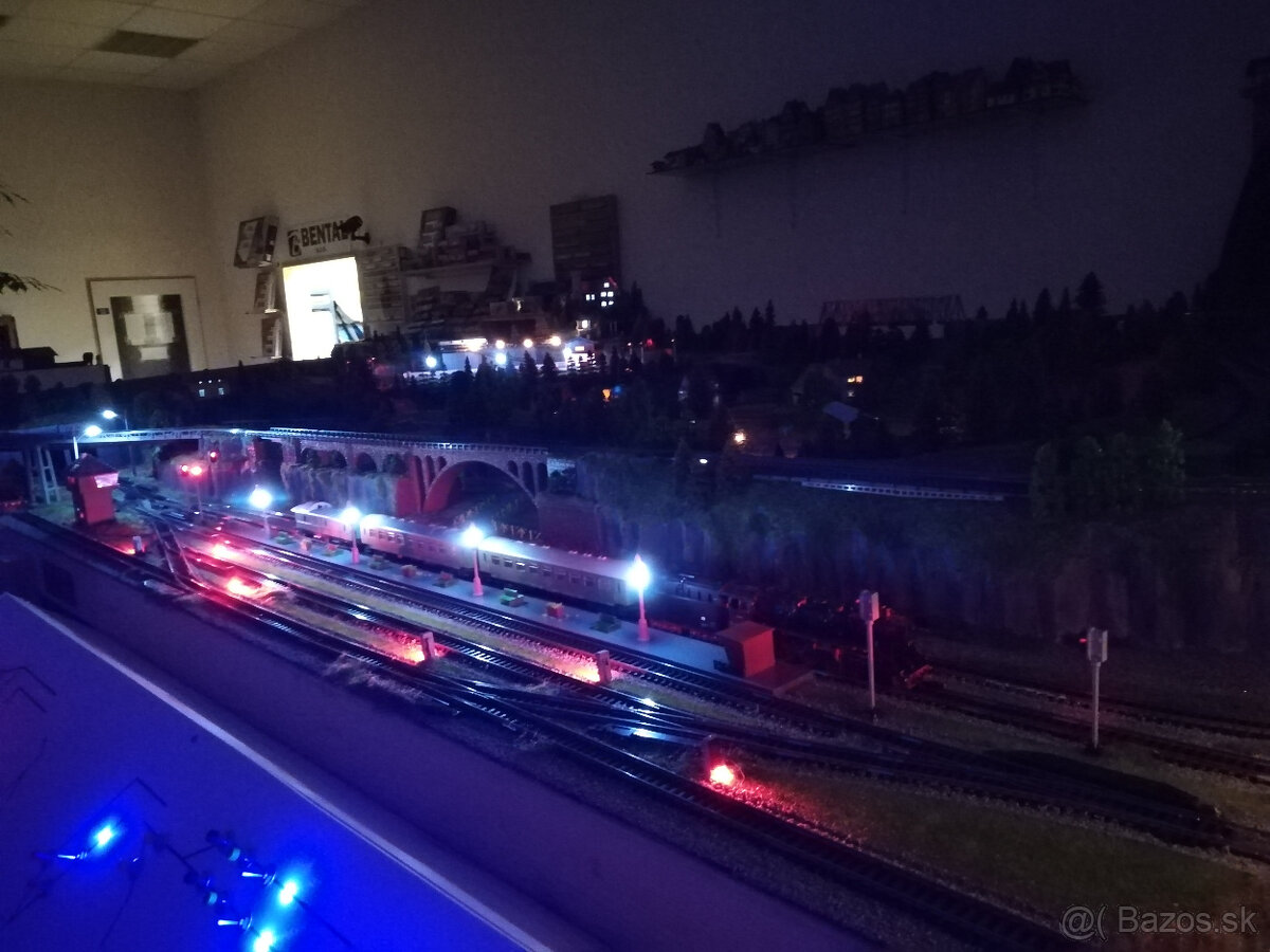 Kolejiště TT+N 350x220 cm - 18