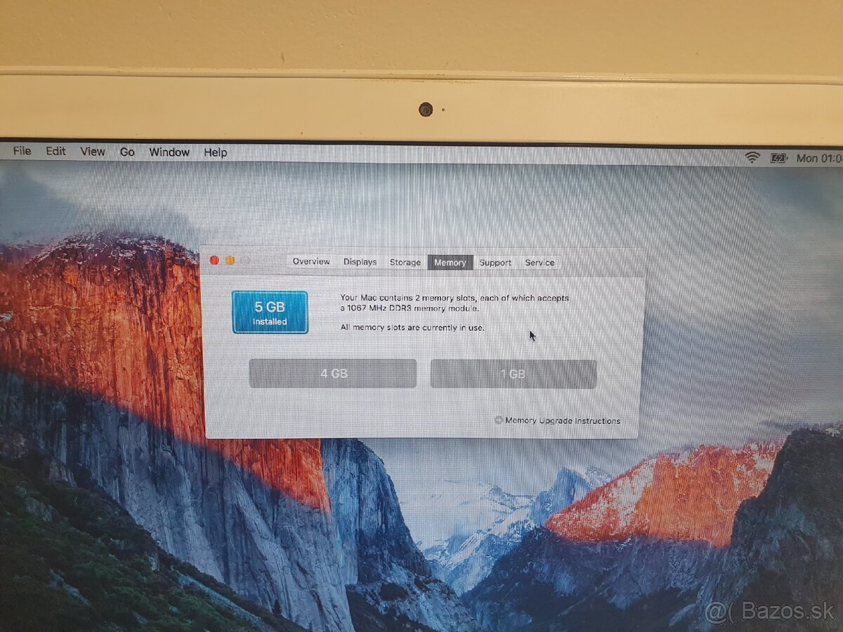 Macbook white polycarbonate plastic unibody 2009 - 18