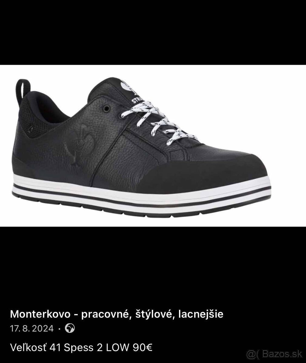 Veľkosť 41, MIX, kvalitné pracovné topánky, TOP - 18