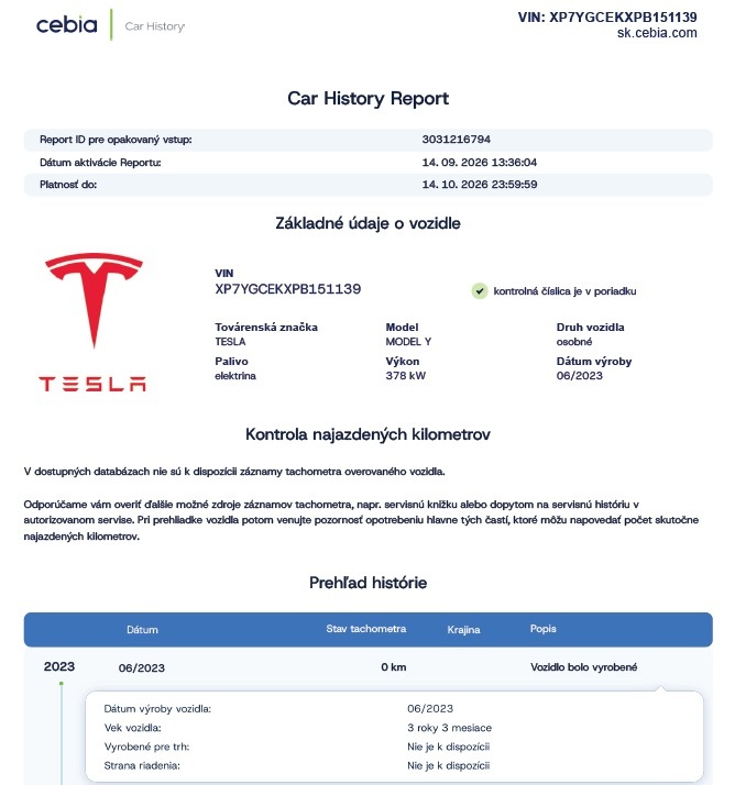 Tesla Model Y 2023 LR SoH 92 % / servis 5 ročná záruka / - 18