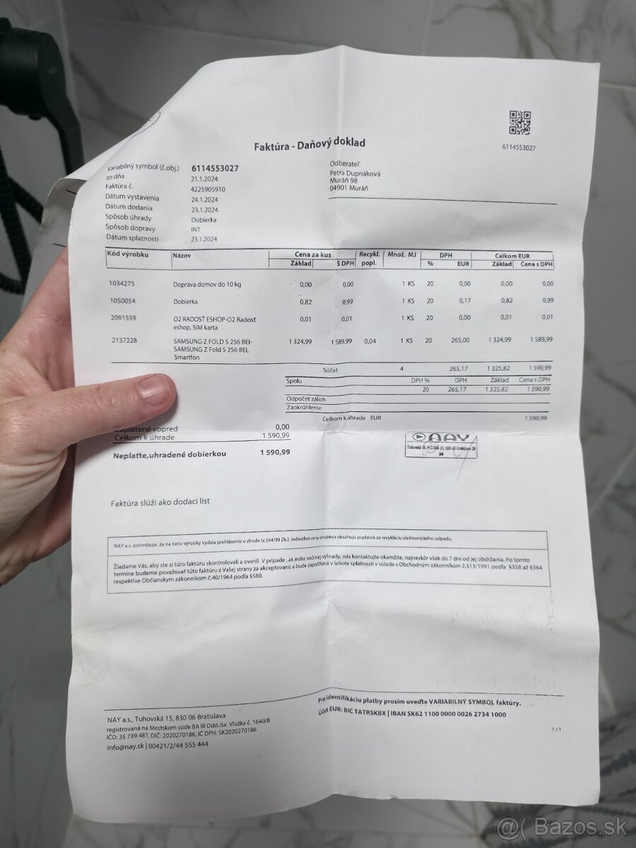 Samsung Galaxy Z Fold 5 beige 256 GB, výmena dielov ako NOVÝ - 18