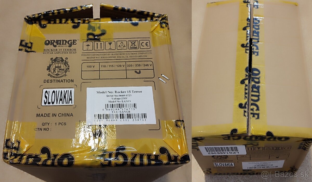 Orange Rocker15Terror + CelestionRocket50 - 18