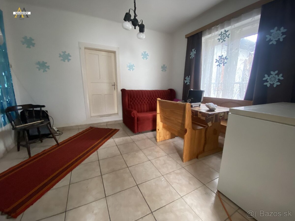 Na predaj 4 izbový rodinný dom za 33 000 eur na pozemku 174 - 18