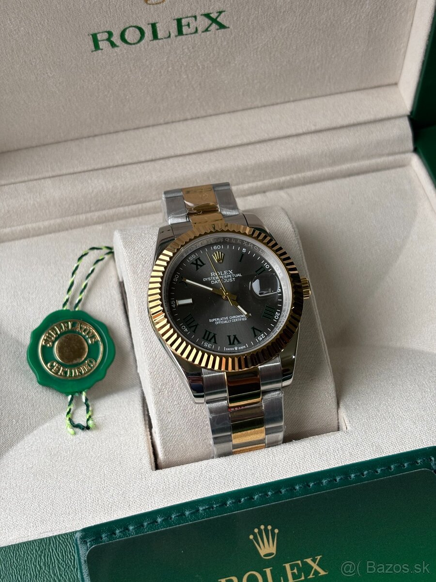 Rolex Datejust Wimbledon Bi-Colour, Nové, 41mm - 18